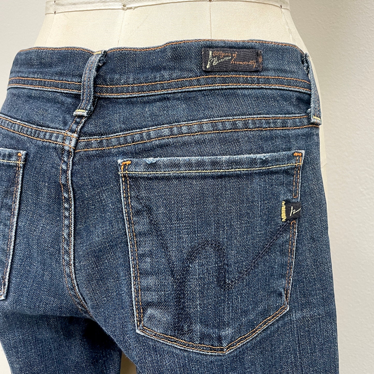 Vintage Low-Rise Bootcut Jeans