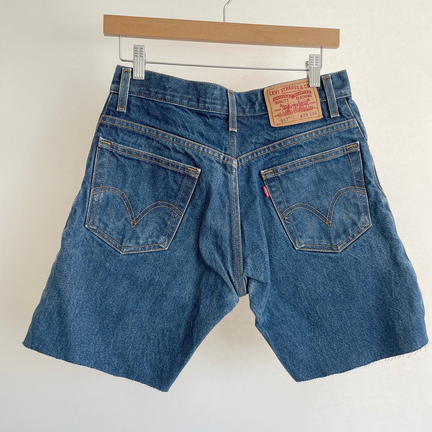 Vintage Denim Cutoff Shorts