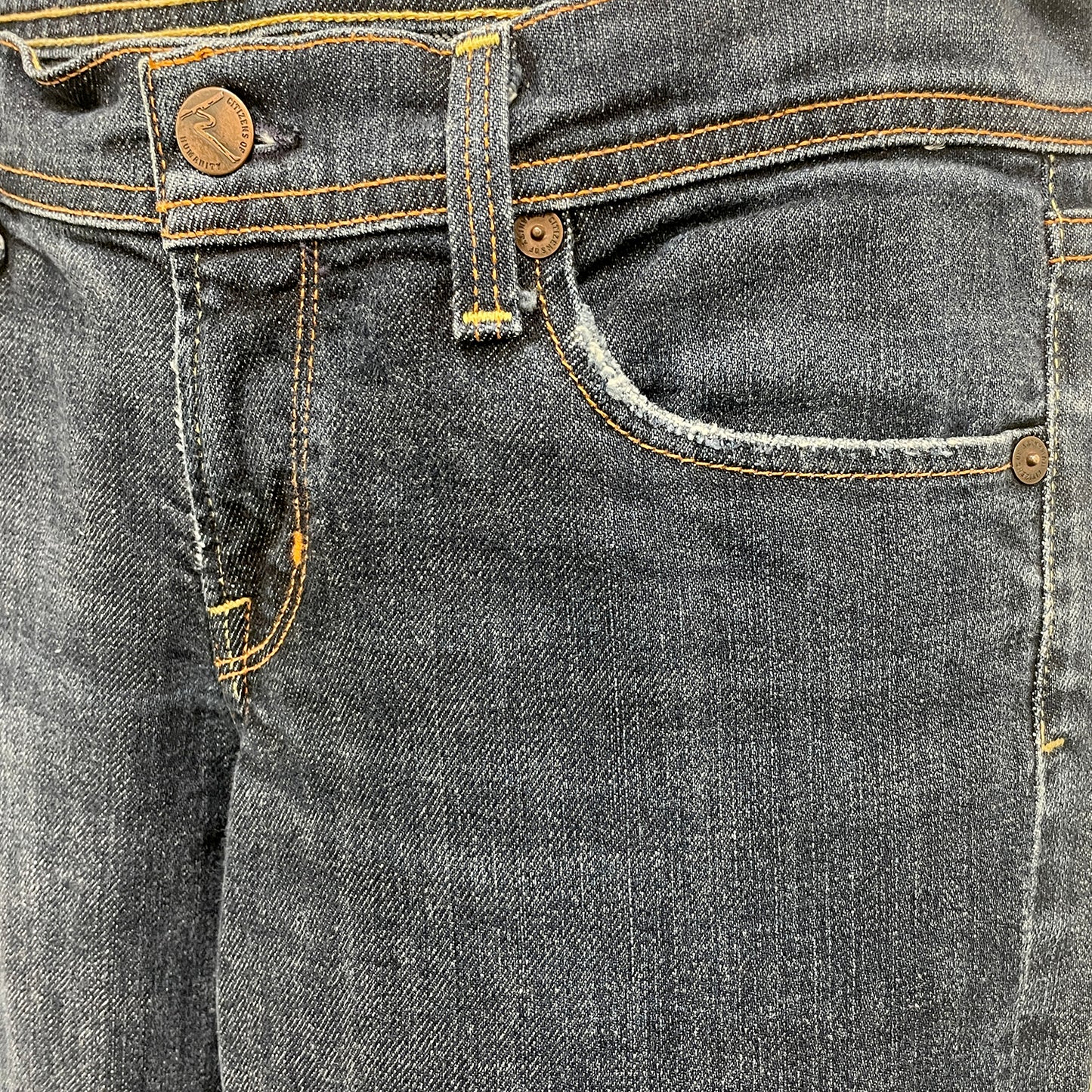 Vintage Low-Rise Bootcut Jeans