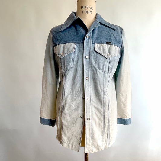 Vintage Ombre Western shirt