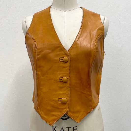 Vintage Leather Vest