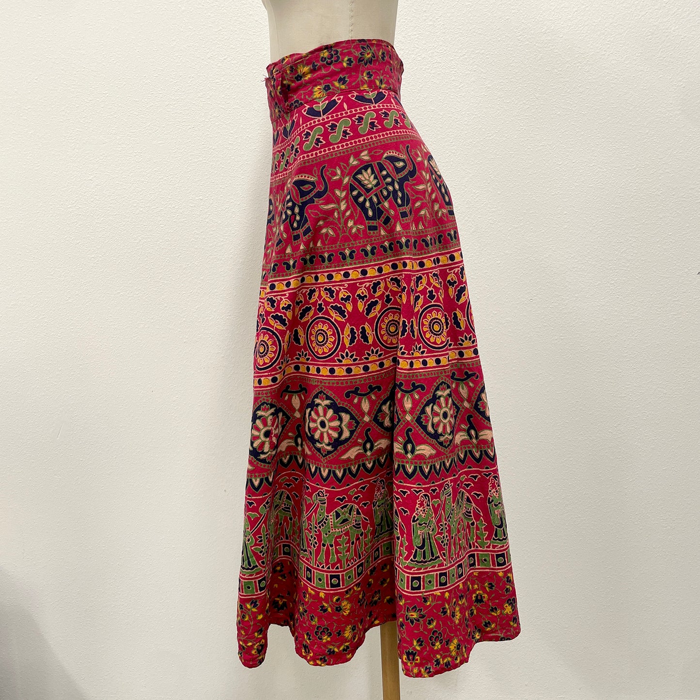 Vintage wrap skirt